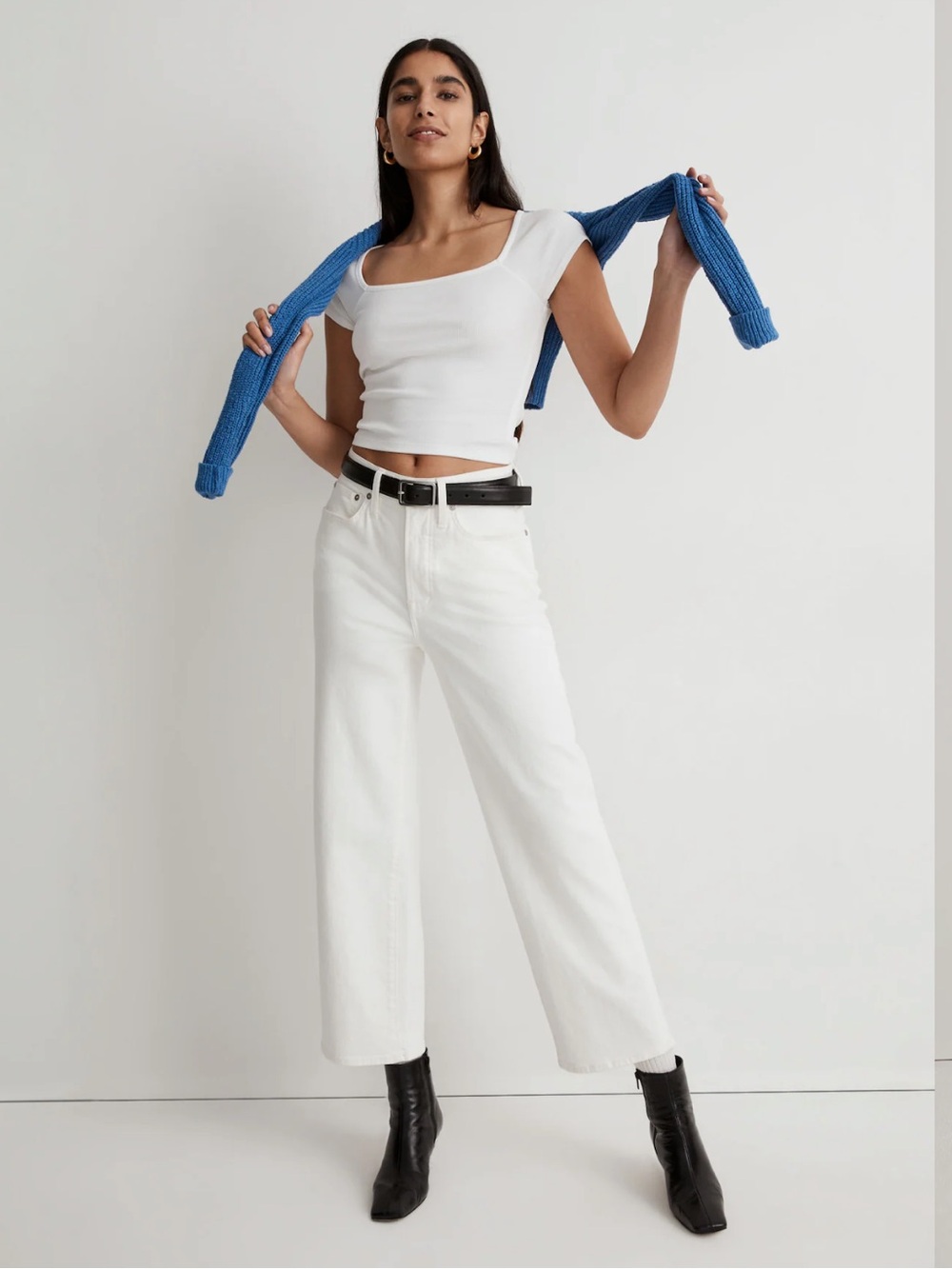 Madewell The Perfect Vintage Wide-Leg Crop Jean
